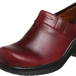Ariat Women's Burgundy Ariat Santa Cruz Slip On Leather Clog 93907